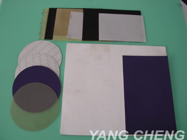 各種材質背膠、夾紗、鐵氟龍板、鐵氟龍發泡板